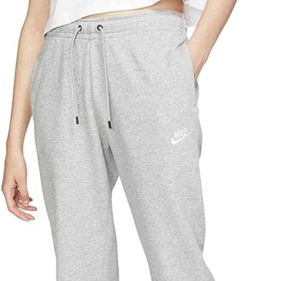 Nike Fleece Gray Joggers - Picture 1 of 5